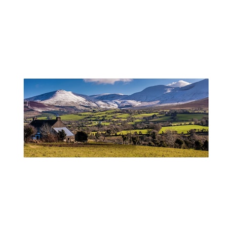 Pierre Leclerc 'Galtees Ireland' Canvas Art,14x32